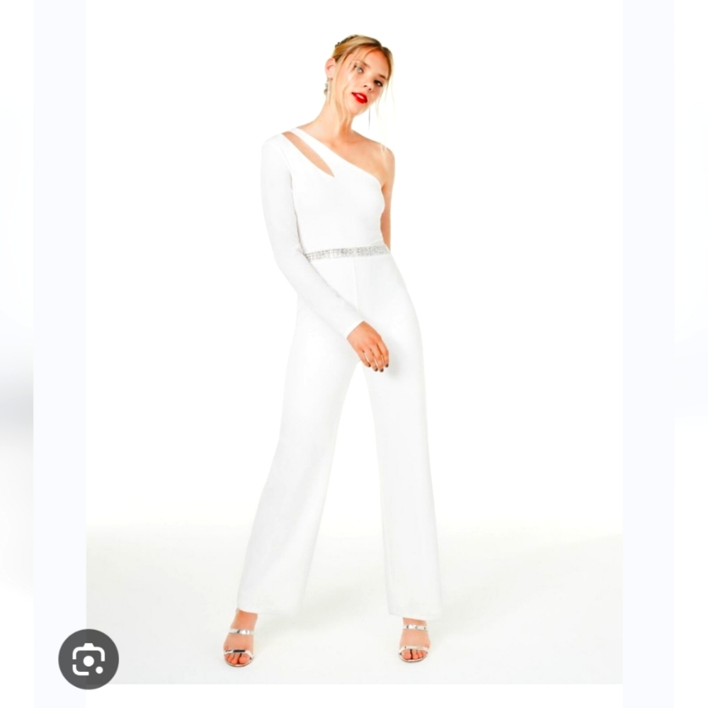 White jumpsuit  city studio